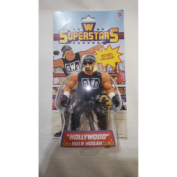 hulk hogan w superstar with nWo gear - Picture 9 of 9